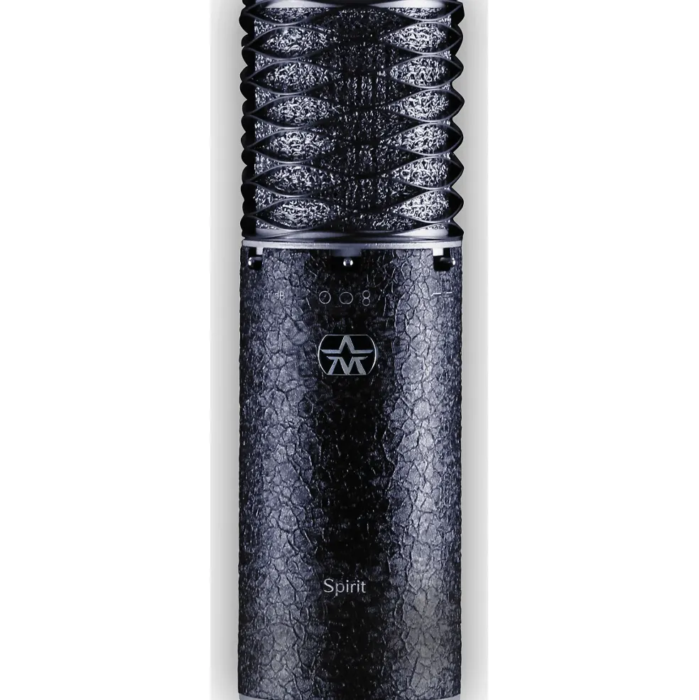 Aston Microphones Limited Edition Black Spirit Multi-Pattern Condenser Microphone with Swiftshield