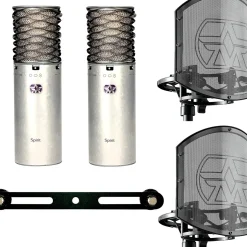 Aston Microphones SPIRIT STEREO PAIR - 2 High-performance, switchable pattern, large diaphragm condenser microphone