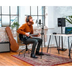 Audient EVO Start Recording Bundle With USB Audio Interface, Headphones, Mic, Shockmount and Mic Cable