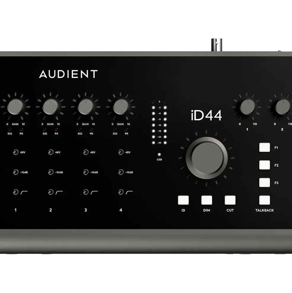 Audient ID44 MKII 4 channel USB2 interface and monitoring