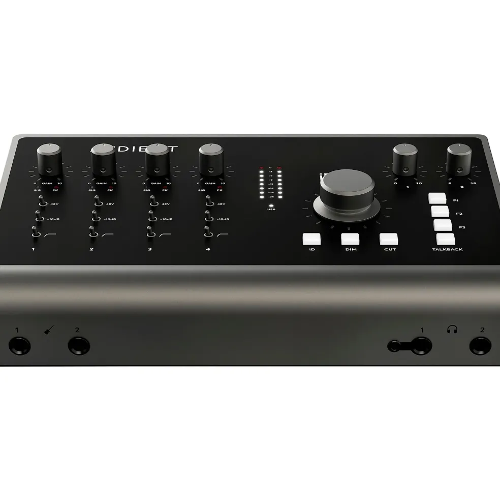 Audient ID44 MKII 4 channel USB2 interface and monitoring