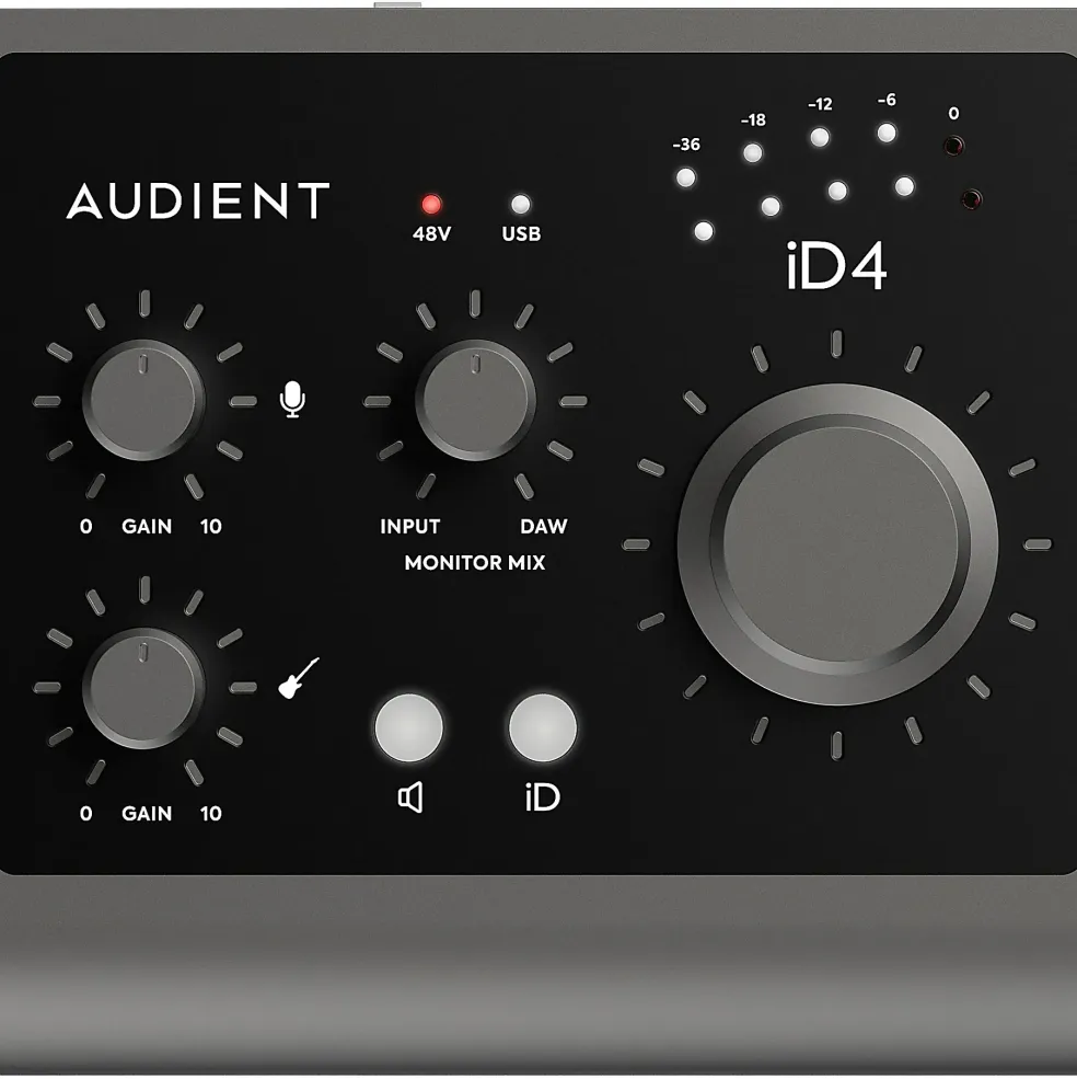 Audient iD4 MKII Desktop 2x2 USB Type-C Audio Interface