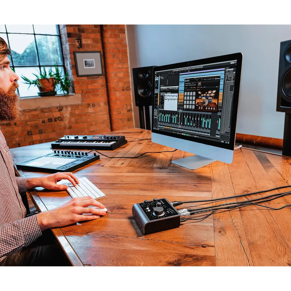 Audient iD4 MKII Desktop 2x2 USB Type-C Audio Interface