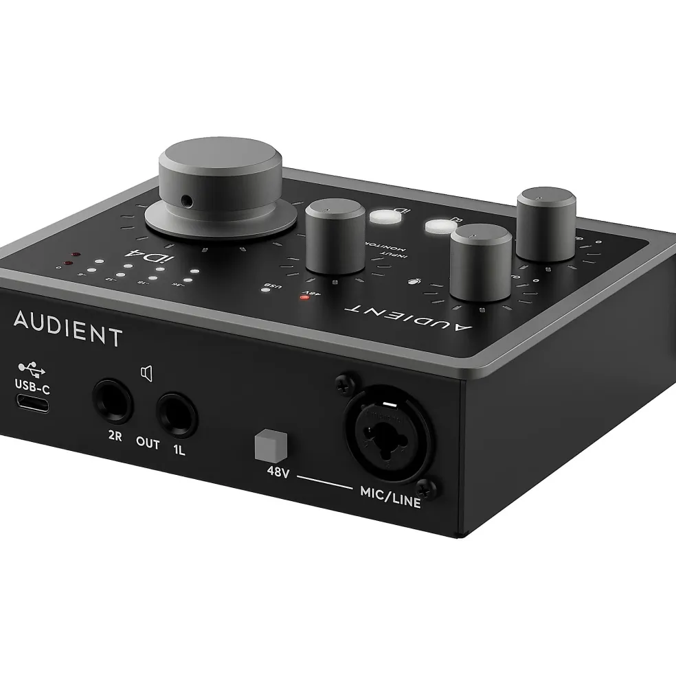 Audient iD4 MKII Desktop 2x2 USB Type-C Audio Interface