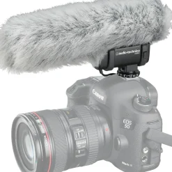Audio-Technica AT8024 Mono/Stereo Camera Mount Microphone