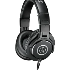 Audio-Technica ATH-M40x Closed-Back Professional Studio Monitor Headphones Black
