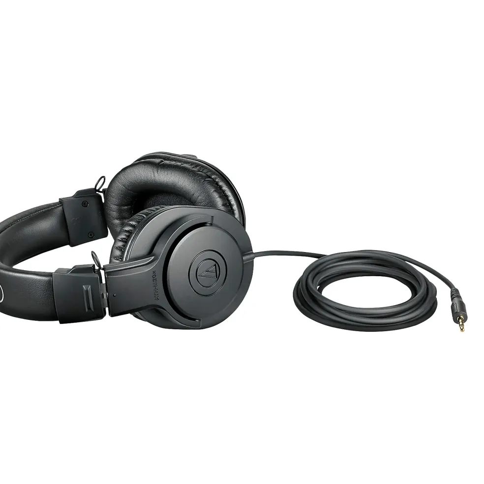 Audio-Technica ATH-M20x Closed-Back Professional Studio Monitor Headphones Black