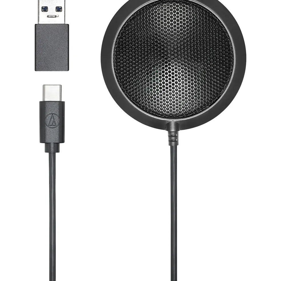Audio-Technica ATR4697-USB Omnidirectional Condenser Boundary Microphone