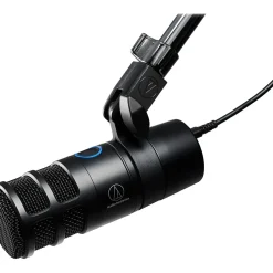 Audio-Technica AT2040USB Hypercardioid Dynamic USB Microphone Black