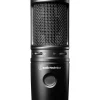Audio-Technica AT2020USB-X Cardioid Condenser USB Microphone Black