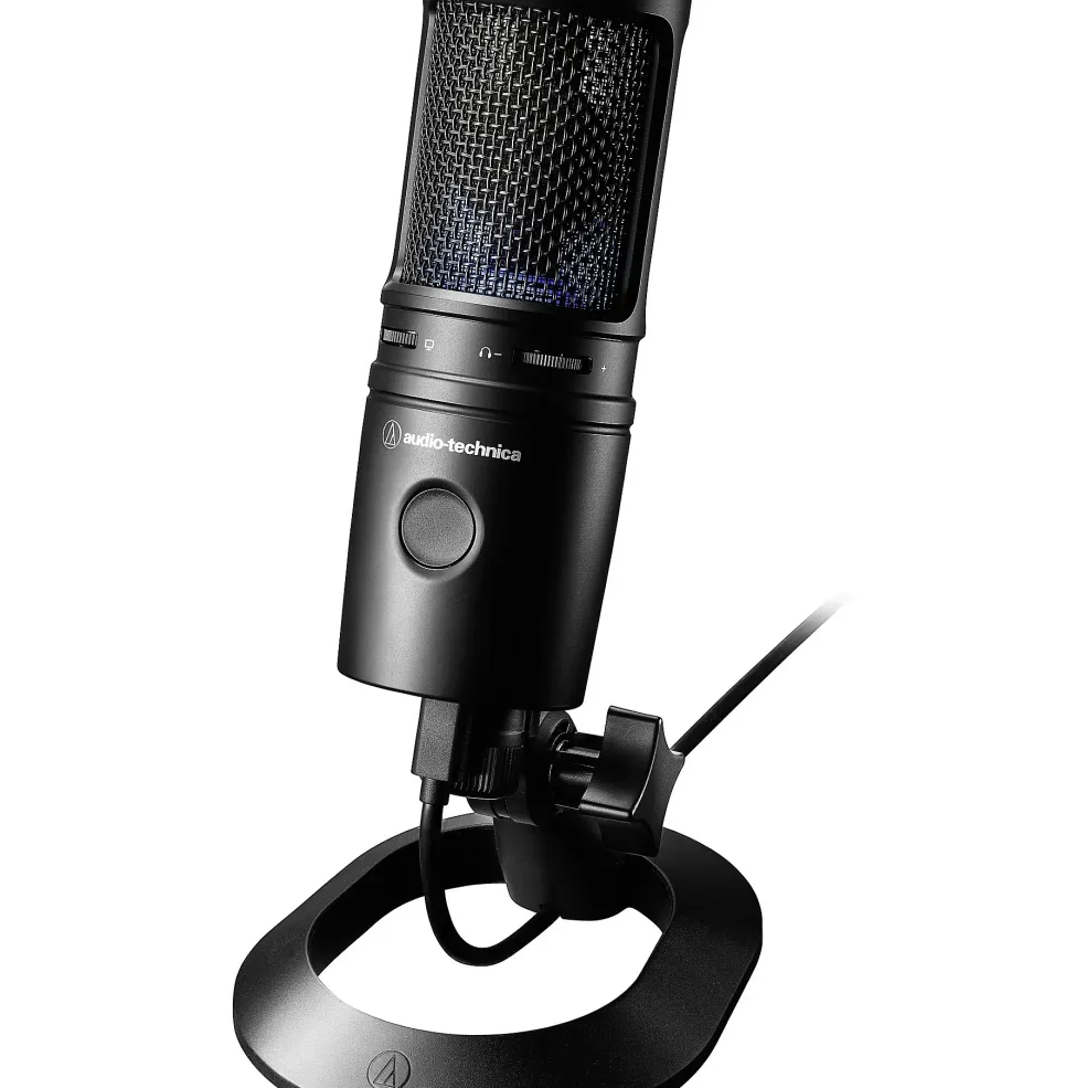Audio-Technica AT2020USB-X Cardioid Condenser USB Microphone Black