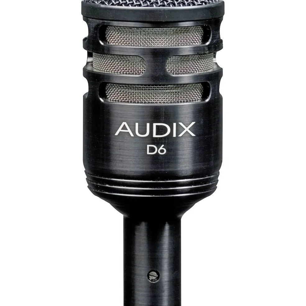 Audix D6 Kick Drum Mic with Cable and Stand