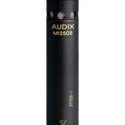 Audix M1250BO Miniature Omnidirectional Condenser Microphone Black