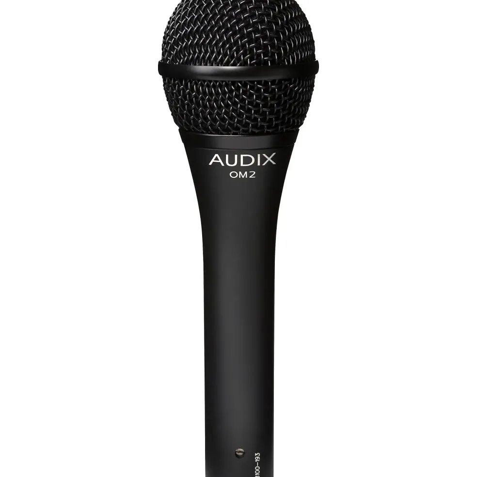 Audix OM-2 Mic with Cable and Stand 2 Pack