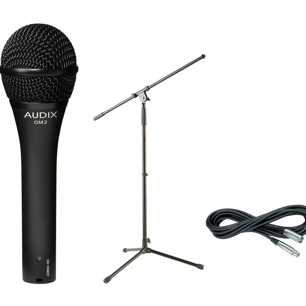 Audix OM-2 Mic with Cable and Stand