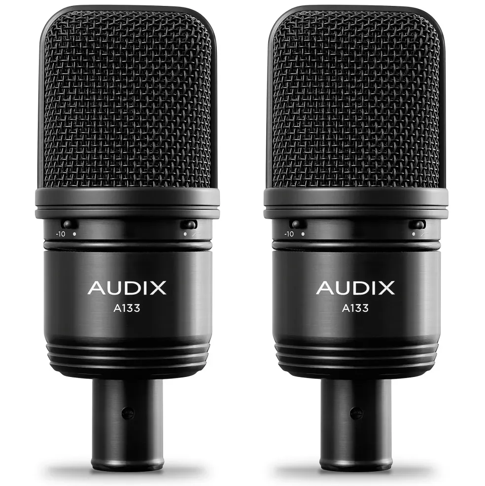 Audix Pair of Audix A133 Large-Diaphragm Condenser Microphone
