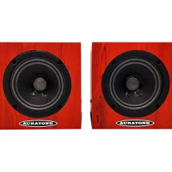 Auratone 5C Active Super Sound Cube 4.5" Reference Monitors - Pair, Wood