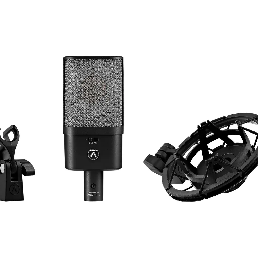 Austrian Audio OC16 Cardioid Pattern Precision Microphone Studio Set
