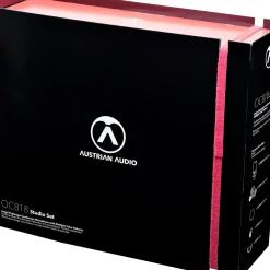 Austrian Audio OC818 Multi-Pattern Large-Diaphragm Condenser Microphone - Studio Set