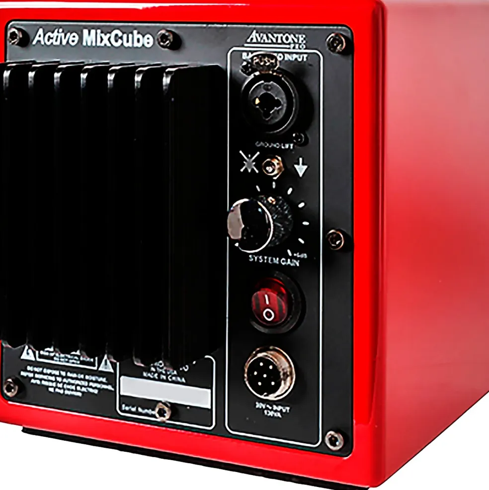 Avantone Active MixCube 5.25" Powered Studio Monitor (Each) - Red