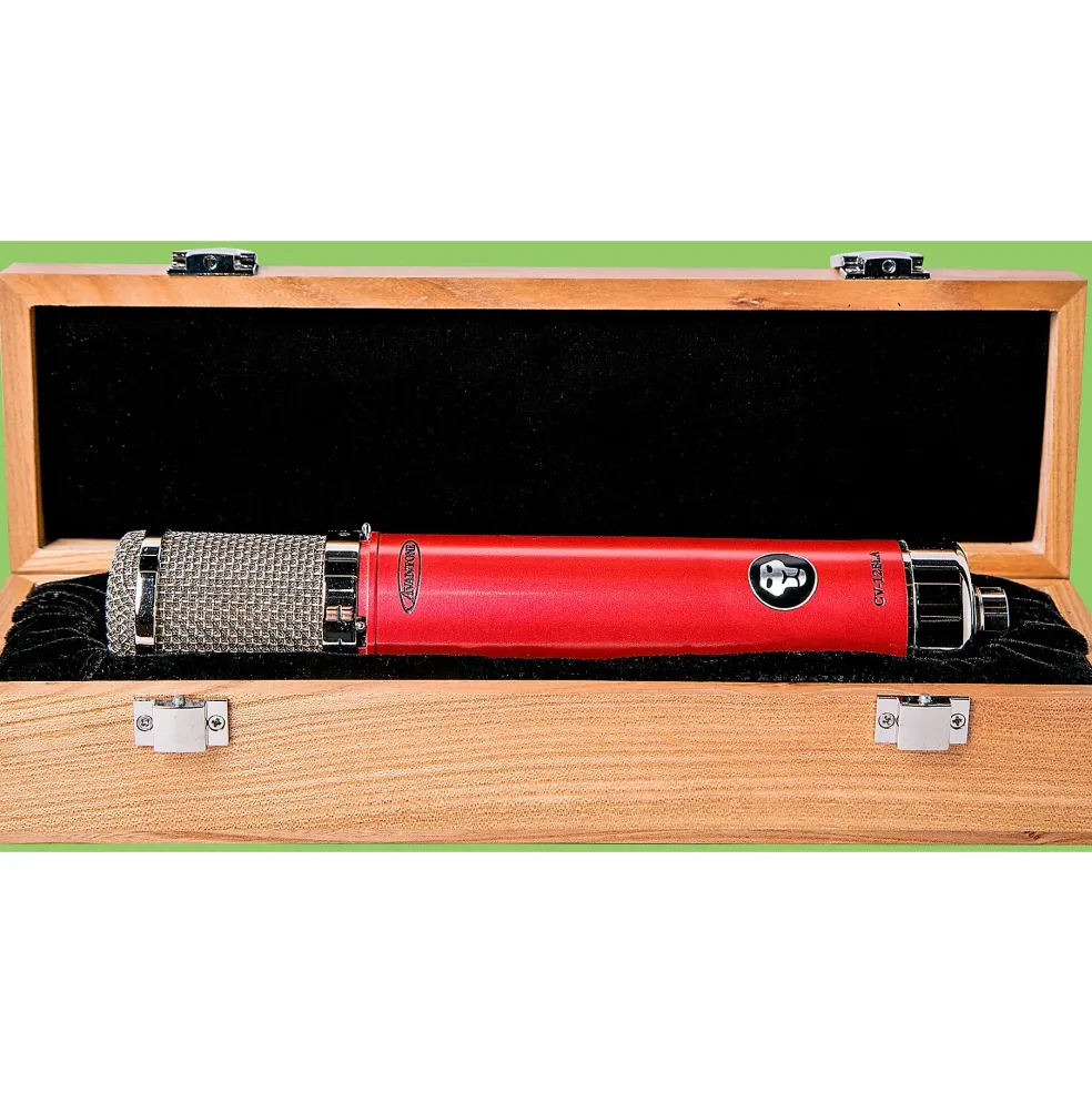 Avantone CV-12-BLA Multi-Pattern Large-Capsule Tube Condenser Microphone