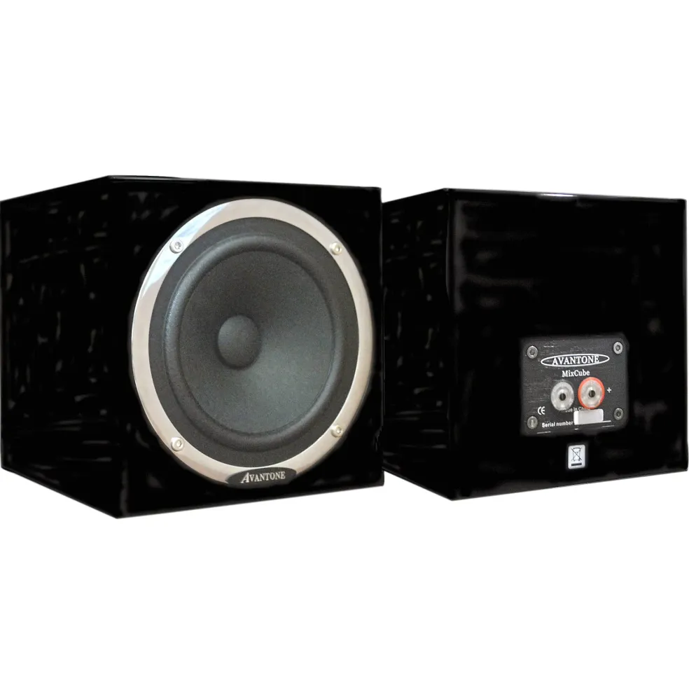 Avantone Mixcube 5.25" Passive Studio Monitors (Pair) Black