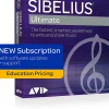 Avid Sibelius Ultimate NEW 1-Year Subscription with Updates + Support for Students/Teachers (Download)
