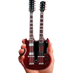 Axe Heaven Gibson SG EDS-1275 Doubleneck Cherry Officially Licensed Miniature Guitar Replica