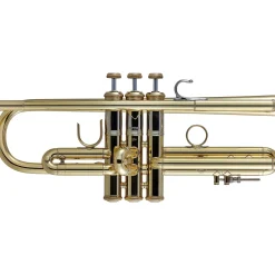 Bach 190 Stradivarius 37 Bell Medium Plus Bore Series Professional Bb Trumpet Lacquer Yellow Brass Bell