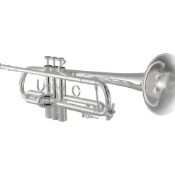 Bach 180 Stradivarius 43 Bell Series Professional Bb Trumpet with Reverse Leadpipe Silver plated Yellow Brass Bell