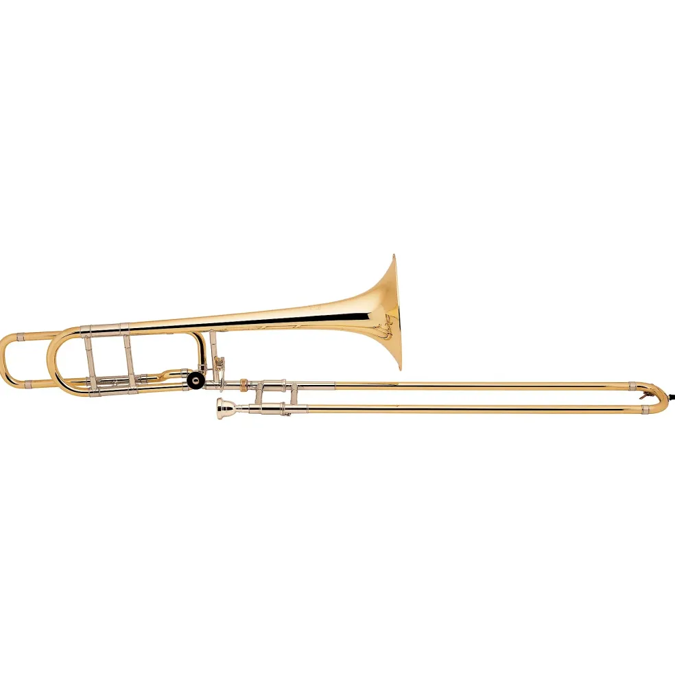 Bach 36BO Stradivarius Series Trombone Lacquer Yellow Brass Bell Standard Slide