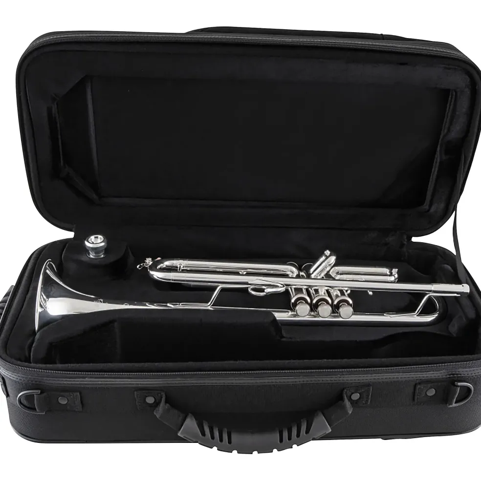 Bach BTR411 Intermediate Series Bb Trumpet Silver plated Yellow Brass Bell