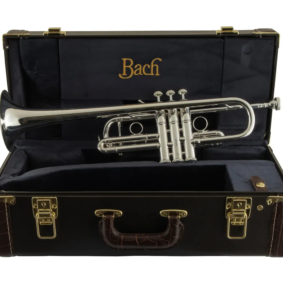 Bach C180SL Stradivarius 229 Bell Chicago Series Professional C Trumpet Silver plated