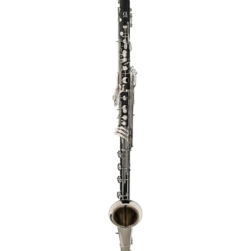 Backun Backun Alpha Bass Clarinet Low C W/Nickel Plated Keys Nickel Keys Low C