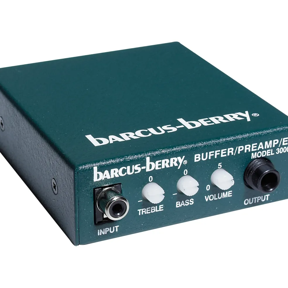 Barcus Berry Piezo Buffer Preamp/EQ- for 6100 & 5600
