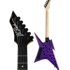B.C. Rich Ironbird MK2 Legacy Kahler Electric Guitar Purple Crackle