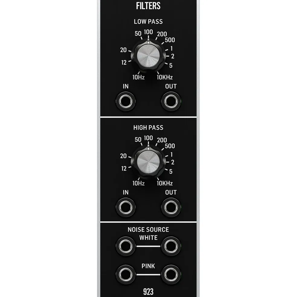 Behringer 923 Filters Analog Dual Filter Eurorack Module