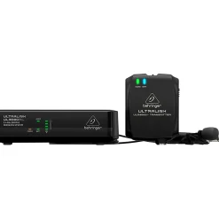 Behringer 2.4 GHz Digital Wireless System with Lavalier Microphone, Belt-Pack Transmitter and Receiver