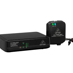 Behringer 2.4 GHz Digital Wireless System with Lavalier Microphone, Belt-Pack Transmitter and Receiver