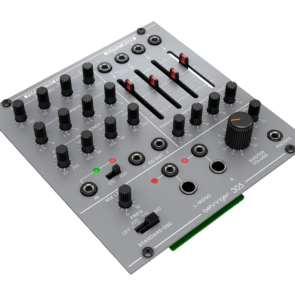 Behringer 305 Parametric EQ, Mixer and Output Eurorack Module