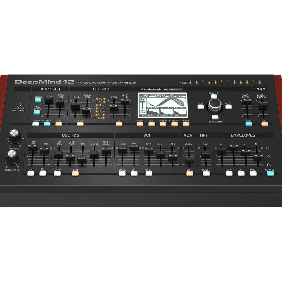 Behringer DeepMind 12D 12-Voice Polyphonic Desktop Synthesizer