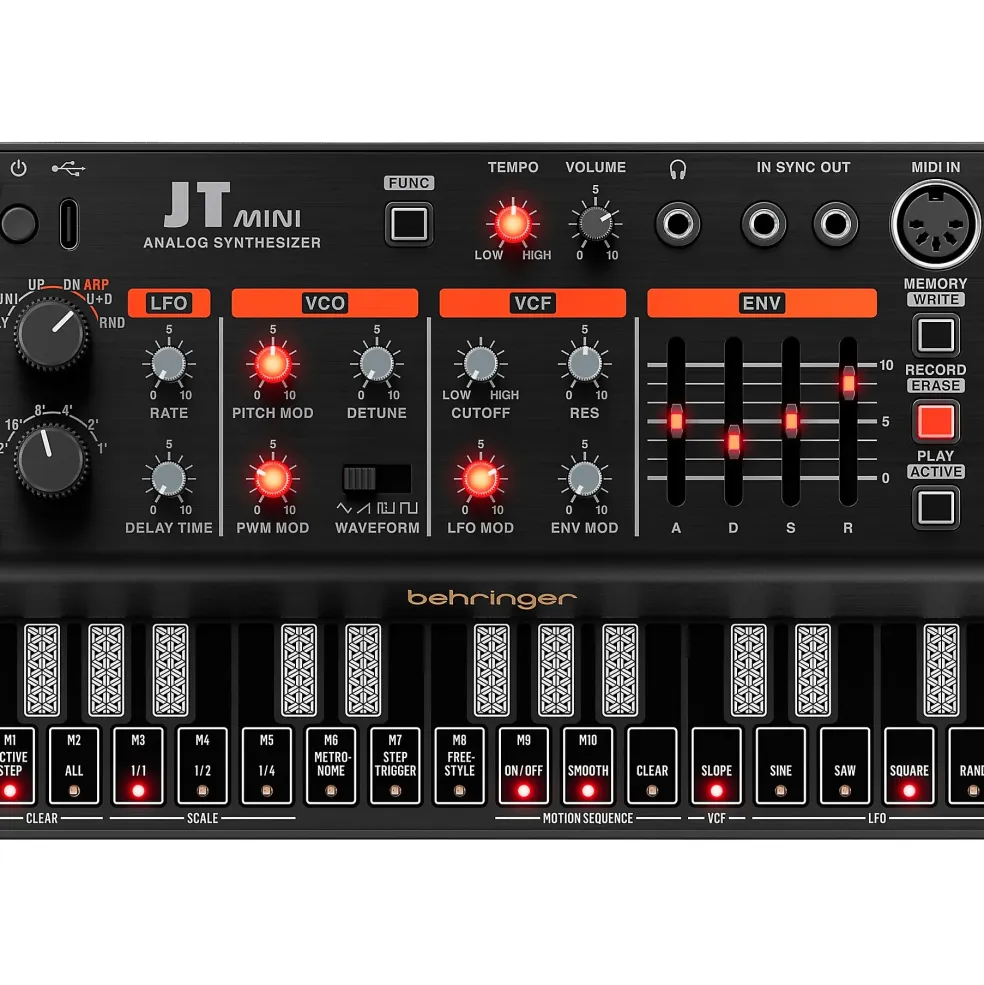 Behringer JT Mini Analog Polyphonic Synthesizer