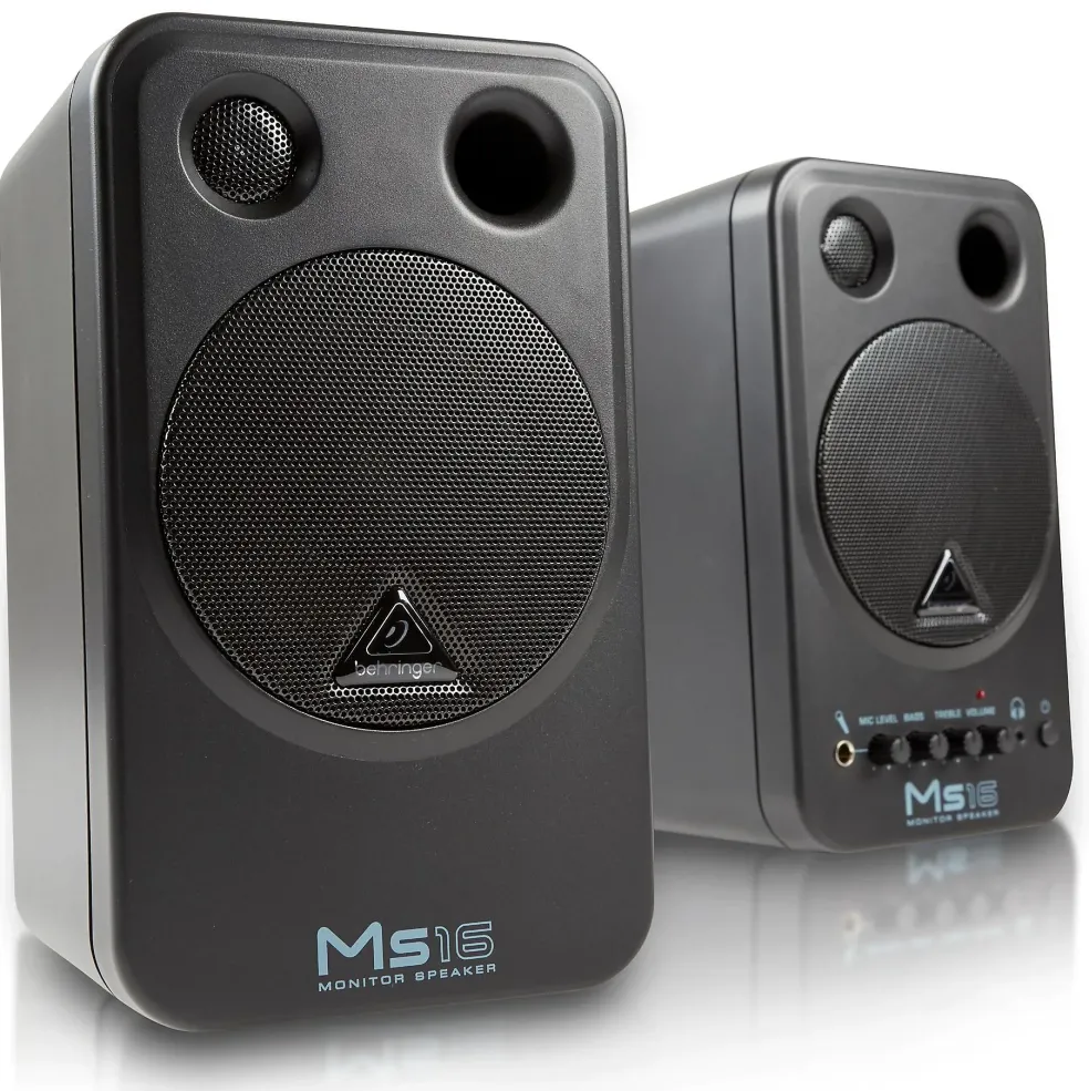 Behringer MS16 4" Powered Studio Monitos (Pair)