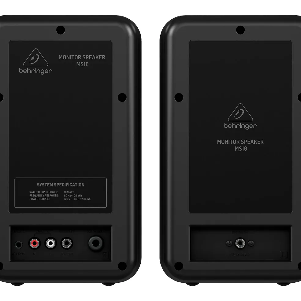 Behringer MS16 4" Powered Studio Monitos (Pair)