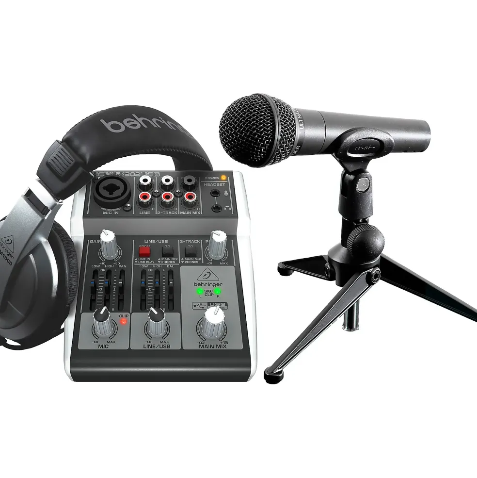 Behringer PODCASTUDIO 2 USB Bundle - Podcasting Bundle