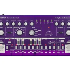Behringer TD-3-GP Analog Bass Line Synthesizer - Purple