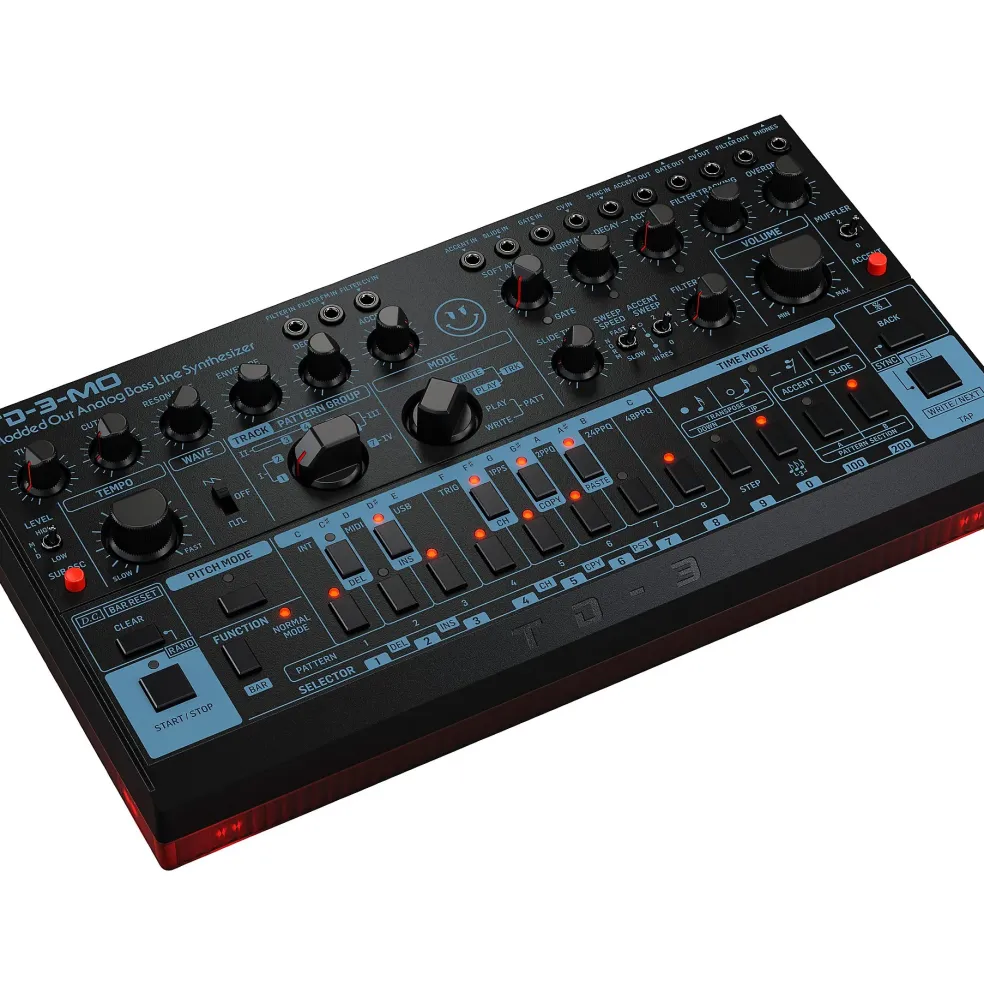 Behringer TD-3-MO-BK Analog Bass Line Synthesizer - Black