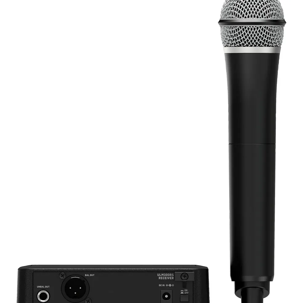 Behringer ULM300MIC High-Performance 2.4gHz Digital Wireless System With Handheld Mic & Receiver B Range