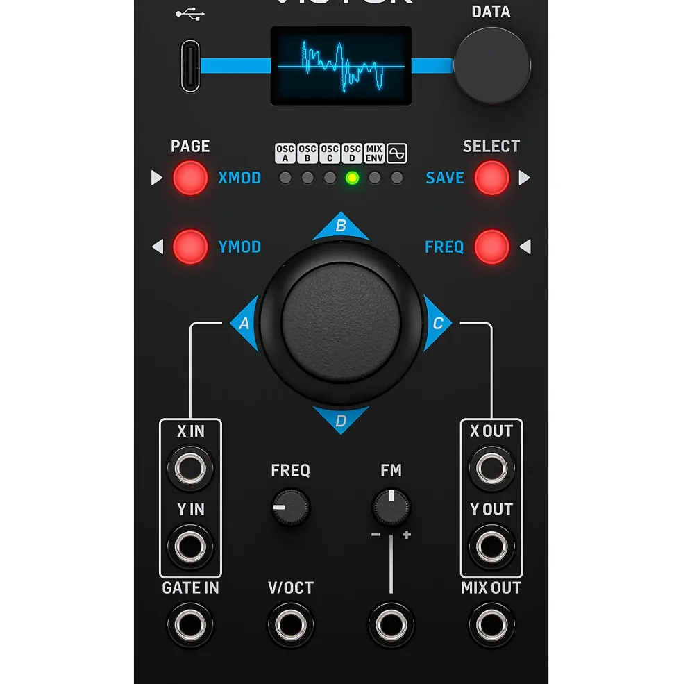 Behringer Victor Quad Vector Morphing Oscillator Module
