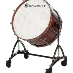 Bergerault Concert Bass Drum, 40x22" With Tilting Stand 40 x 22 in.